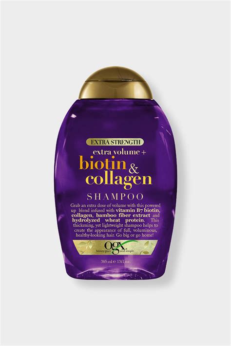 Ogx Thick Full Biotin Collagen Volumizing Shampoo For Thin