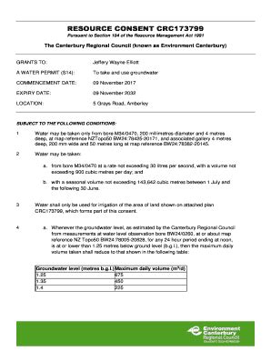 Fillable Online Api Ecan Govt Crc Corrected Decision Documents