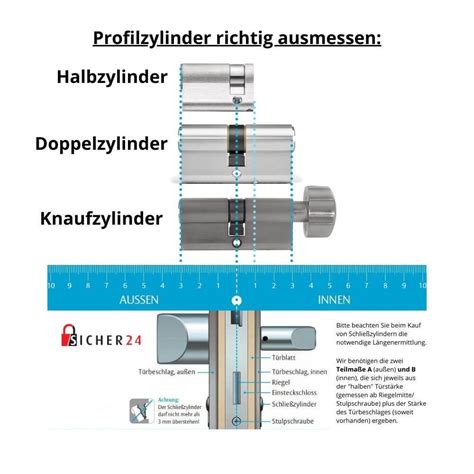 ABUS EC880 Doppelzylinder Profilzylinder Schlösser