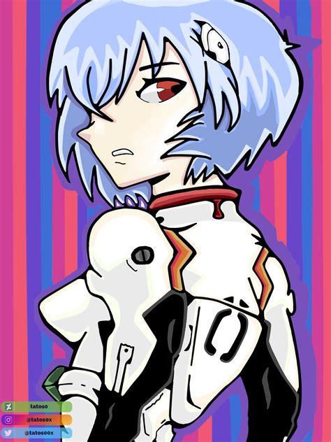 Redraw Rei Ayanami From Neon Genesis Evangelion 😀 By Tatos0x On Newgrounds