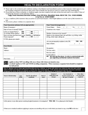 Travelers Health Declaration Form Brazil Complete With Ease Airslate