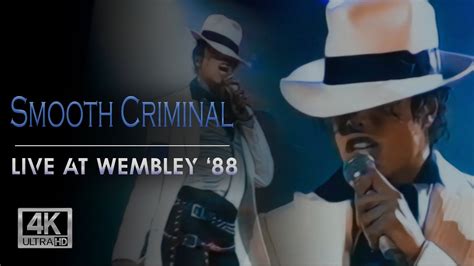 Michael Jackson Smooth Criminal Live At Wembley K Ultra Hd