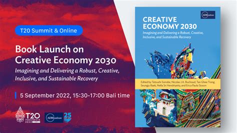 Book Launch On Creative Economy 2030 Imagining And Delivering A Robust