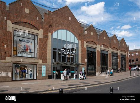 The Friary Exterior Of The Shopping Mall In Guildford Town Centre