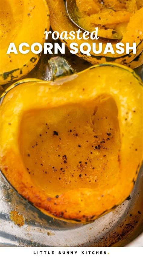 Easy Roasted Acorn Squash Recipe - Little Sunny Kitchen