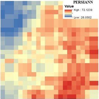 Spatial Distribution Of Monthly Precipitation For October