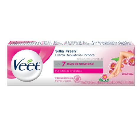 Veet Silky Fresh Crema Depilatoria Piel Sensible 100 Ml EcoFarmacias