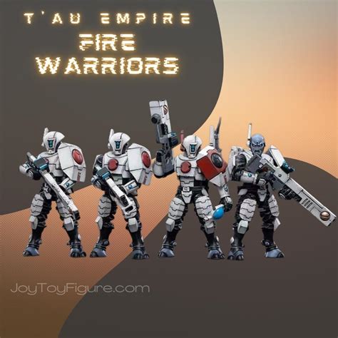 JoyToy Action Figure Warhammer 40K T Au Empire Fire Warriors Joytoy