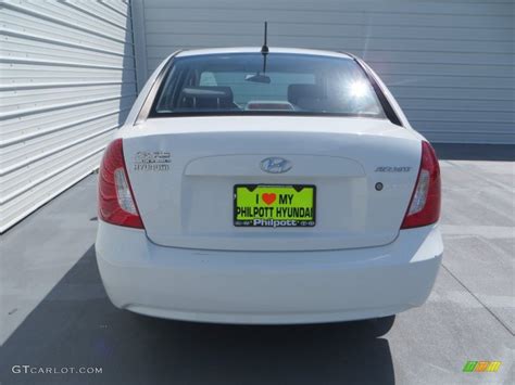 2009 Nordic White Hyundai Accent GLS 4 Door 84093178 Photo 5