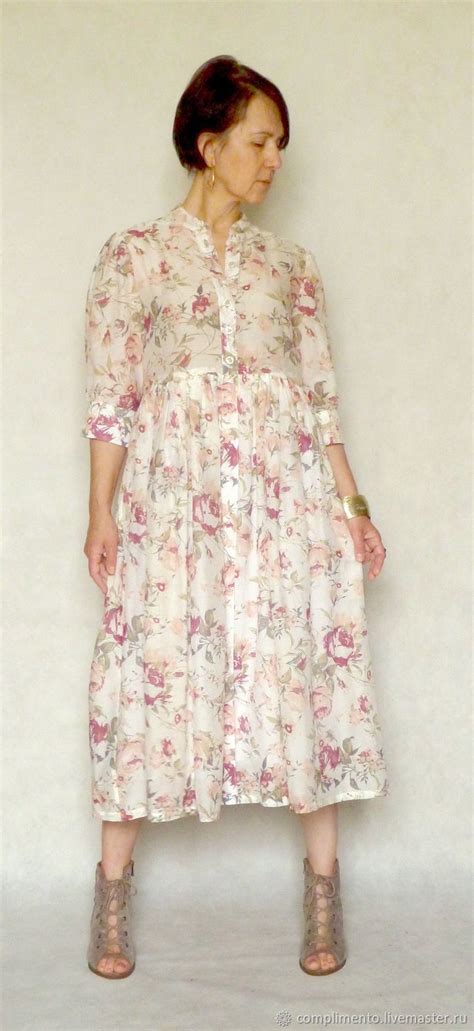 Платье-рубашка из батиста АКВАРЕЛЬ | Dresses, Fashion, Dress