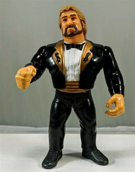 Vintage Wwf Hasbro Action Figure The Million Dollar Man Ted Dibiase