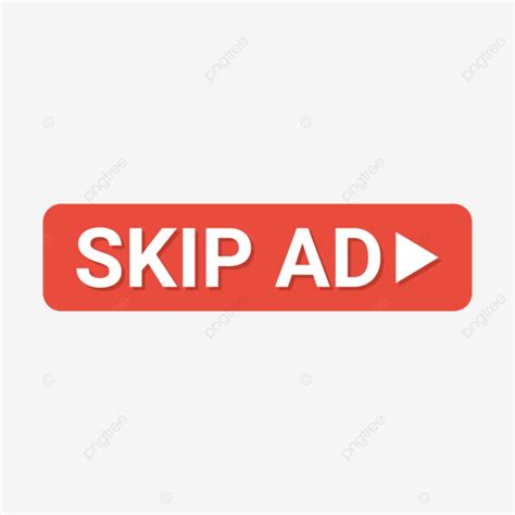 Skip Ad Button Vector, Skip Ad, Skip Ad Flat Button PNG and Vector with Transparent Background ...