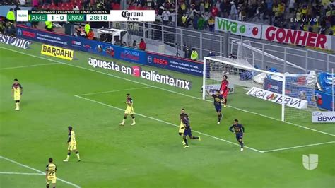 Gol Anota Para Pumas Unam Alan Mozo Tudn Liga Mx Tudn