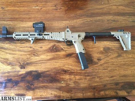 ARMSLIST For Sale KEL TEC SUB 2000 GEN 2 9mm GLOCK 17 FDE