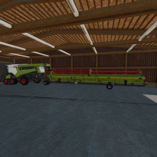 Drewniany garaż v1 0 0 0 Farming Simulator 25 Mody FS22 Mody