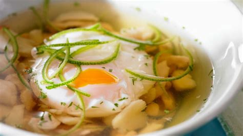 Bouillon L Uf Poulet Et Miettes De Crabe Facile Et Rapide