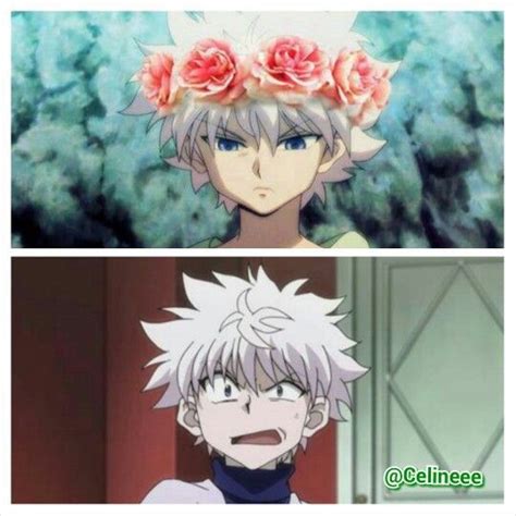 Haha Killua Zoldyck I Dont Know Who Thought Of This But Its Funny