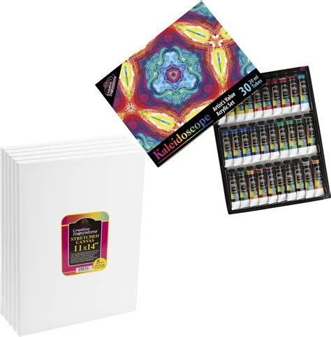 Kaleidoscope Acrylic Paint Set Complete Professional