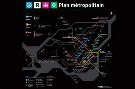 Updated Montreal Metro map! : r/transit