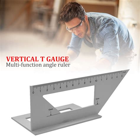 Degree Gauge Right Angle Ruler Measuring Woodworking Tool