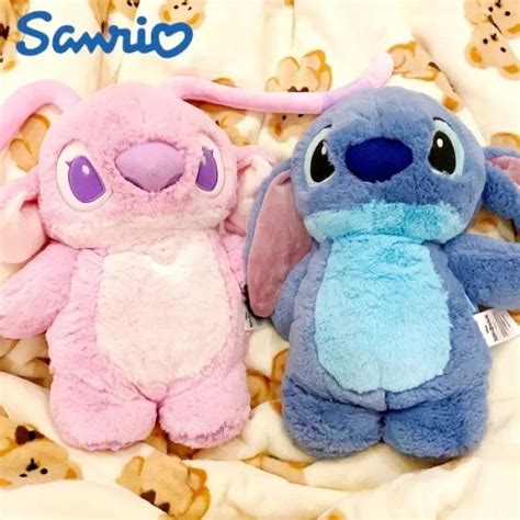 Jual Stitch Angel Lotso Plush Hand Warm Bottle Hot Water Bottles Kawaii Di Seller Crown