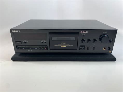 Sony Tc K707es 3 Head Cassette Deck Wdolby Bcs Nr Record Mart Hifi