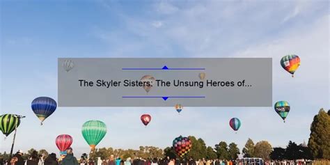 The Skyler Sisters: The Unsung Heroes of Hamilton - EmergeWomanMagazine