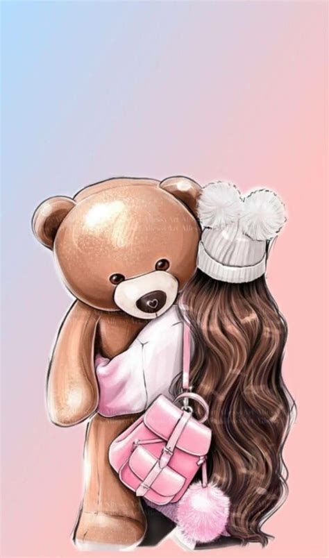 Pin By Nati Store On Fondos De Pantalla Girls Cartoon Art Cute Girl