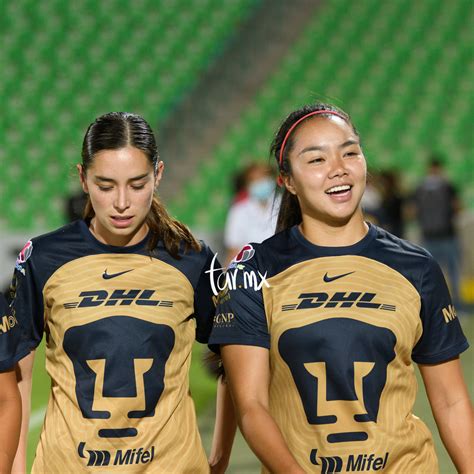 Diana Gómez María Yokoyama Santos Laguna vs Pumas UNAM J7 A2022 Liga