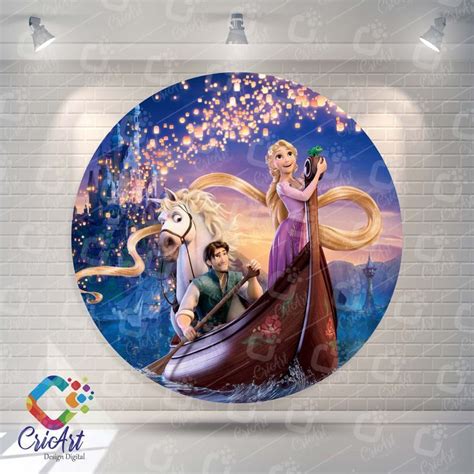 Pin De Criart Design Digital Em Rapunzel Arte Infantil Arte Aniversario