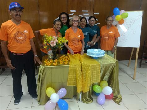 Idosos do Sesc Ler Bodocó se reúnem para comemorar aniversários do mês