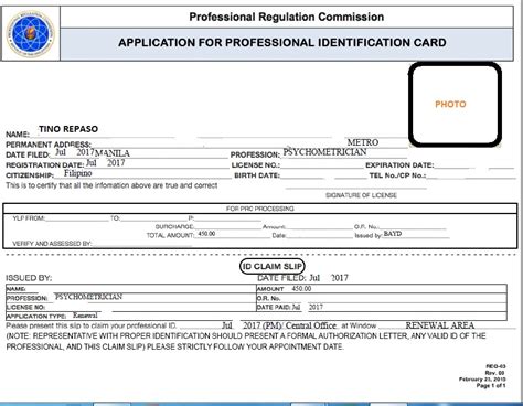 Philippine Psychometricians Licensure Exam Reviewer License Renewal