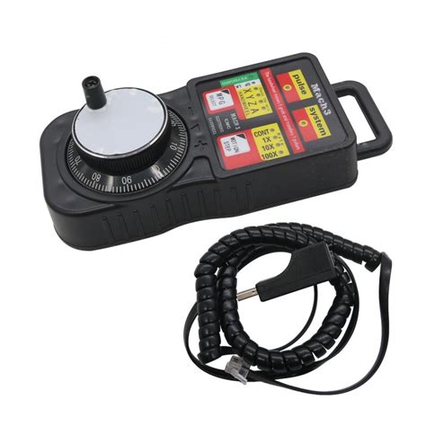 CNC MACH3 Wireless Electronic Handwheel 4 Axis Manual Controller USB