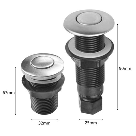 On Off Push Air Button Switch For Bath Spa Jet Tub Vicedeal