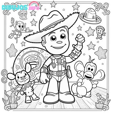 Dibujos De Toy Story Para Colorear E Imprimir ¡gratis