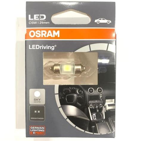 Jual Osram Led Festoon Ujung Ganda Mm Lampu Kabin Plafon Putih Sky