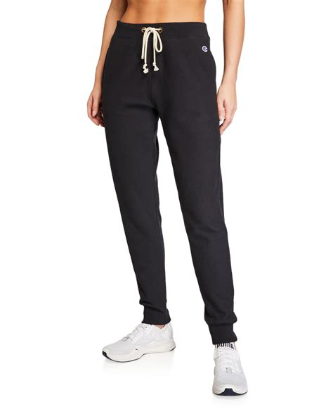 Champion Europe Reverse Weave Elastic Cuff Drawstring Sweatpants In