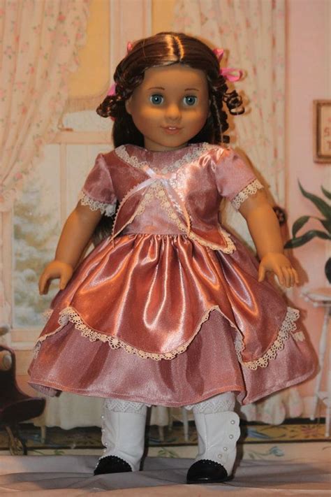 1850s Dress For 8 Inch Dolls Like Marie Grace Cecile Etsy Doll