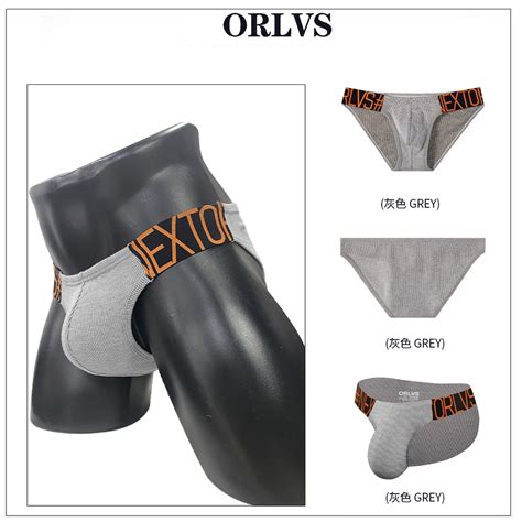 Men S Cotton Underwear Comfortable Soft Quick Dry Breathable Briefs Man Panties Gay U Convex
