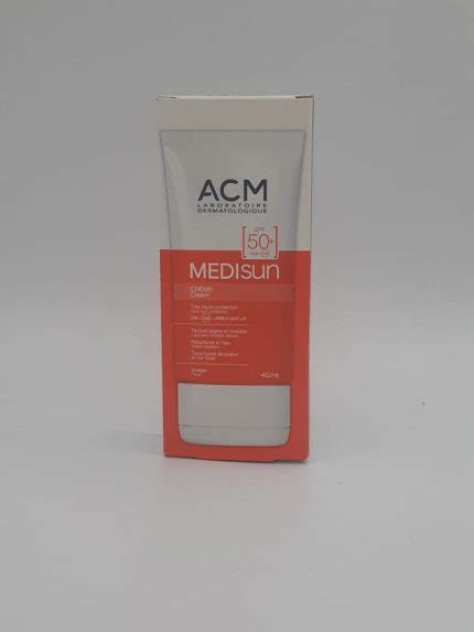 ACM MEDISUN CREME PROTECTION SOLAIRE CLAIRE SPF 50 40ML Para El MANAL