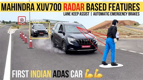 Mahindra XUV700 ADAS Radar Based Safety Features Tested Video