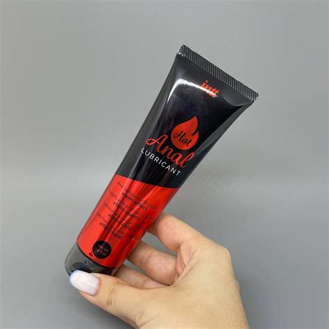 ᐉ Зігріваюча водно силіконова змазка для анального сексу Intt Hot мл стара упаковка