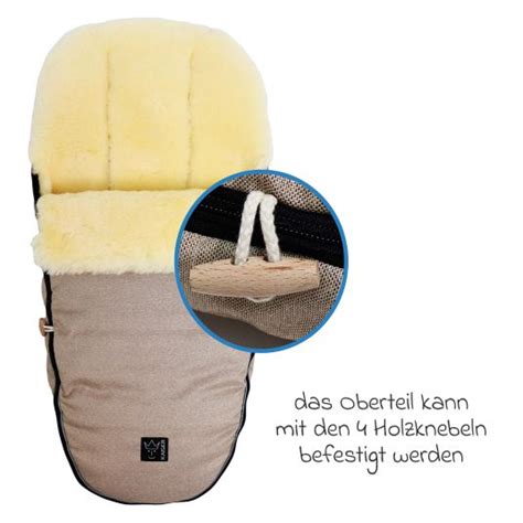 Kaiser Lammfell Fu Sack Love The Nature F R Kinderwagen Buggy