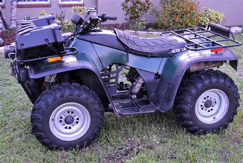 Sold Price Artic Cat Atv 4x4 Auto 4 Wheeler With Trailer Invalid