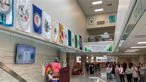 Wisconsin tribal flags unveiled at Verona Area High School | WMSN