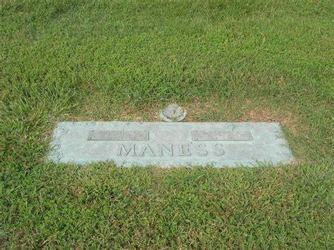 Walter A Maness Memorial Find A Grave