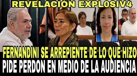 RevelaciÓn Expl0siv4 Fernandini Se Arrepiente De Lo Que Hizo Pide Perdon En Vivo Noticias De