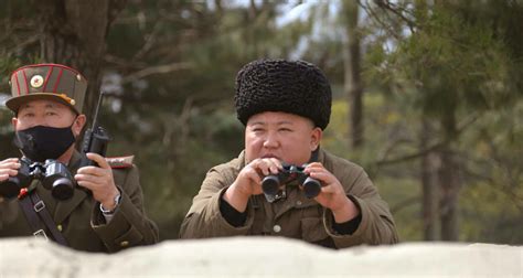 Kim Jong Un Oversees Mixed Artillery And Rocket System Strike Drill