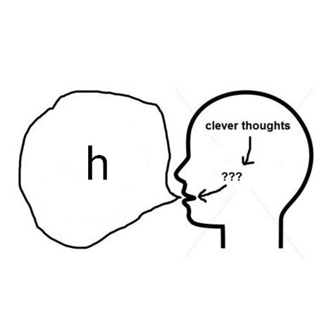 H Clever Thoughts Know Your Meme