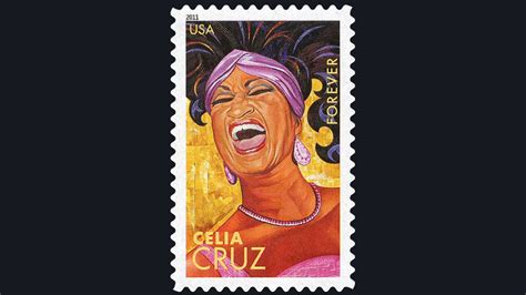 Stamp Stories Celia Cruz